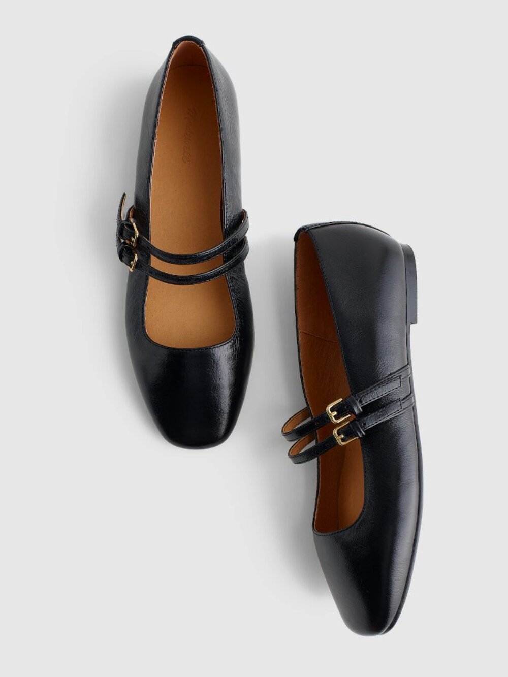 Madewell The Greta Double-Strap Ballet Flat